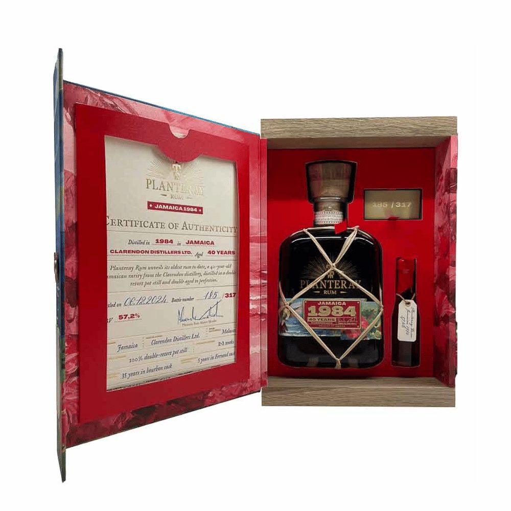 Rum Planteray Jamaica 1984 57,2% 700 ml kartonik  + 30 ml