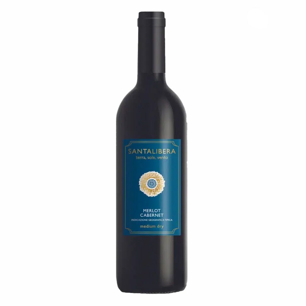 Wino Santa Libera Merlot Cabernet Sauvignon 11% 750 ml