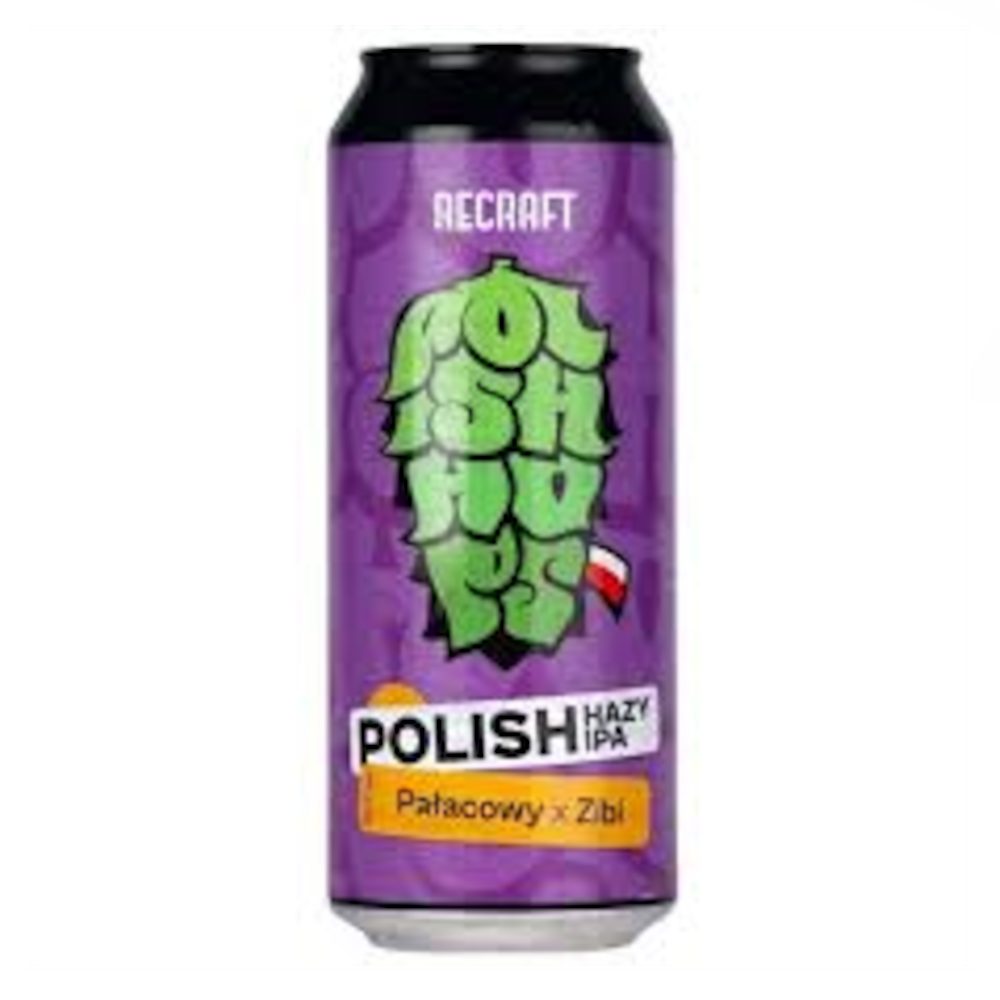 Piwo Recraft Polish Hazy IPA Zibi & 2/2 500 ml puszka