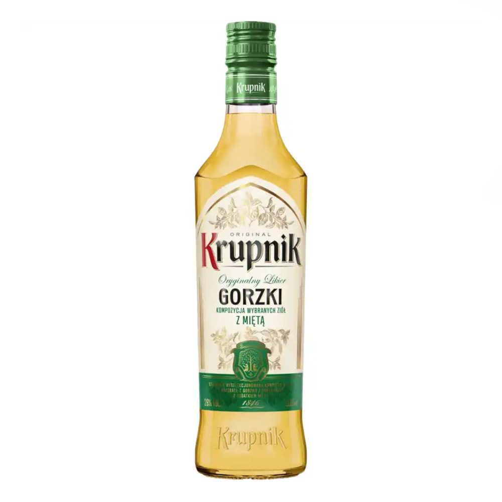 Wódka Krupnik Gorzki z Miętą 26% 200 ml