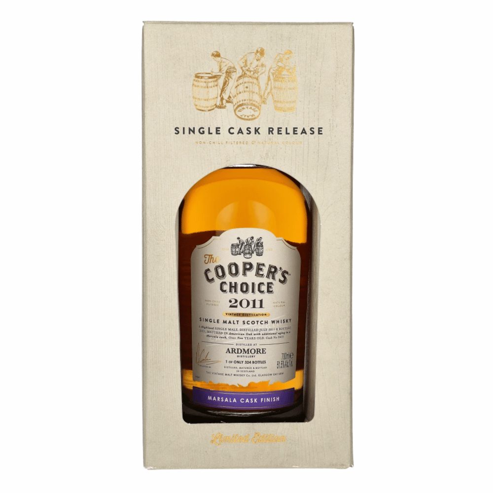 Whisky Cooper's Choise Ardmore 10Y 52,5% 0,7 l