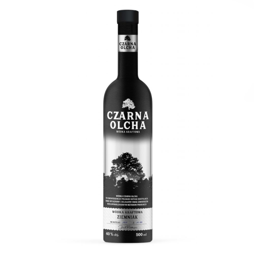 Wódka Czarna Olcha Kraft Ziemniak 40% 500 ml