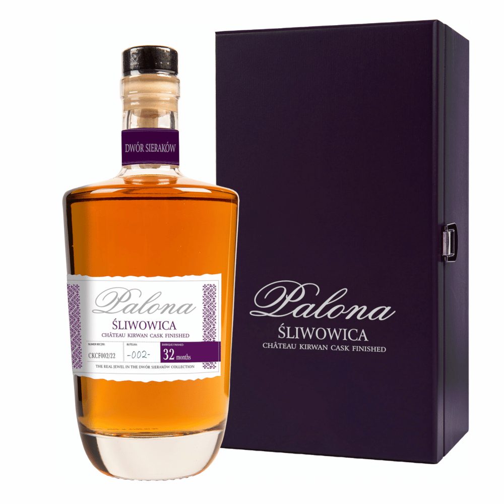 Palona Śliwowica Chateau Kirwan Cask Finished Barrique 2 CKCF002/22 - w skrzynce