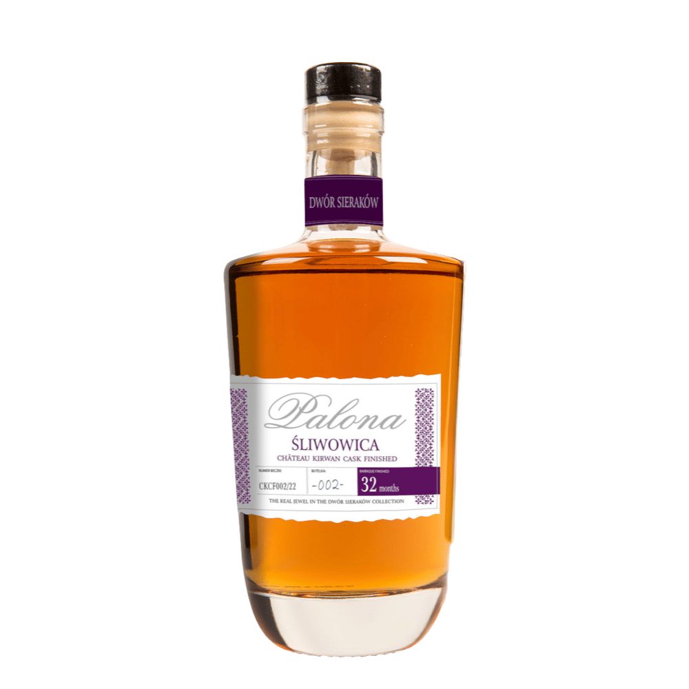 Wódka Palona Śliwowica Chateau Kirwan Cask Finished Barrique 3 52% 700 ml skrzynka