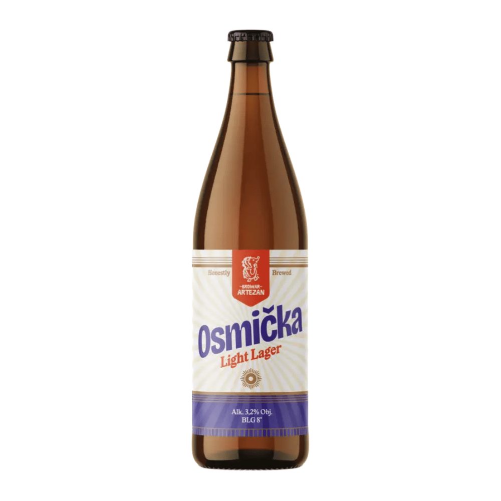 Piwo Artezan Osmicka Light Lager 3,2% 500 ml