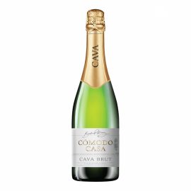 Wino Cómodo Casa Cava Brut 11,5% białe musujące 750 ml