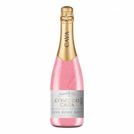 Wino Cómodo Casa Cava Rosé Brut 12% różowe musujące 750 ml
