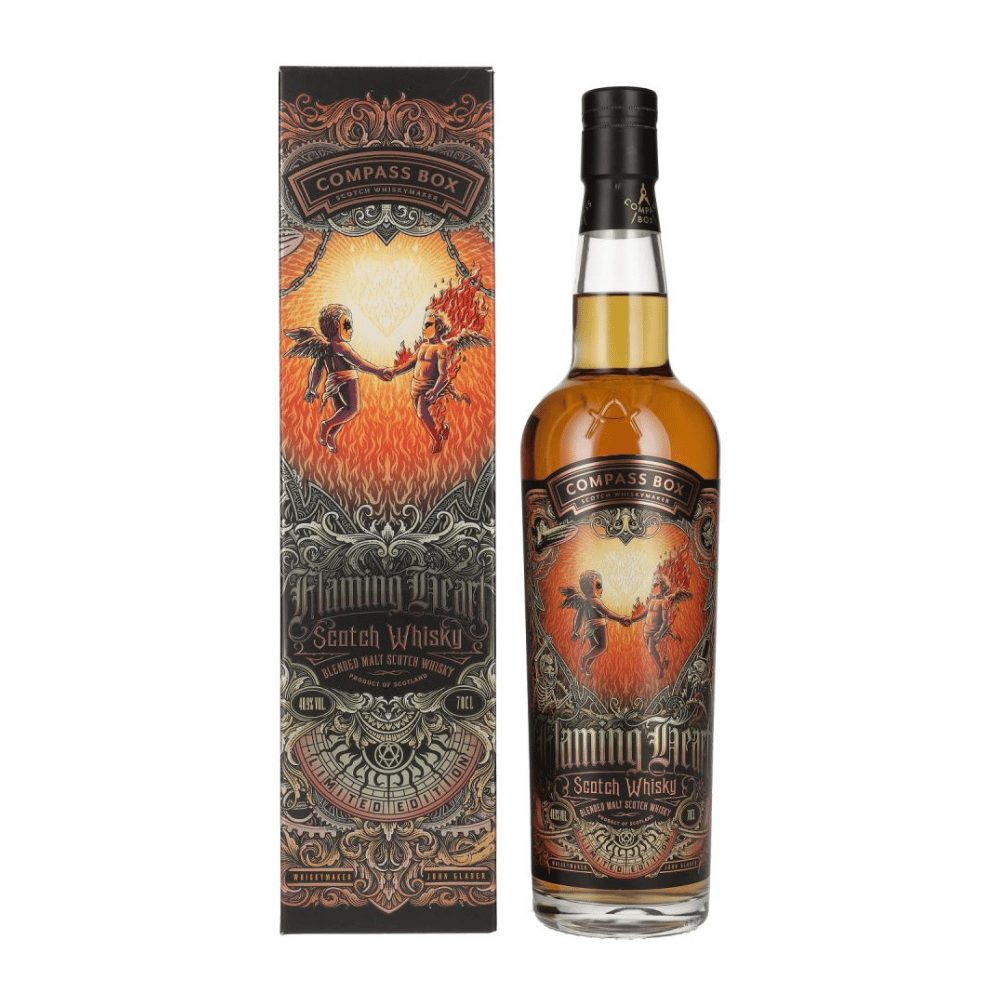 Whisky Compass Box Flaming Heart 7th Edition 48,9% 700 ml