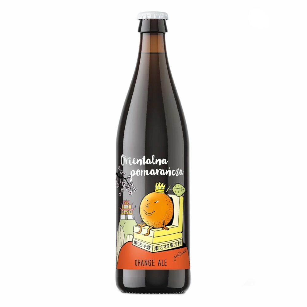 Piwo Jan Olbracht Orientalna Pomarańcza Pale Ale 5,6% 500 ml