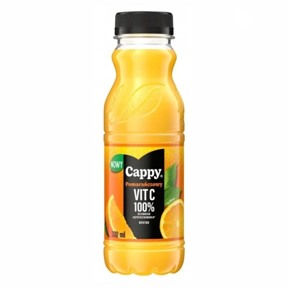 Sok Cappy Pomarańcza 330 ml PET DRS