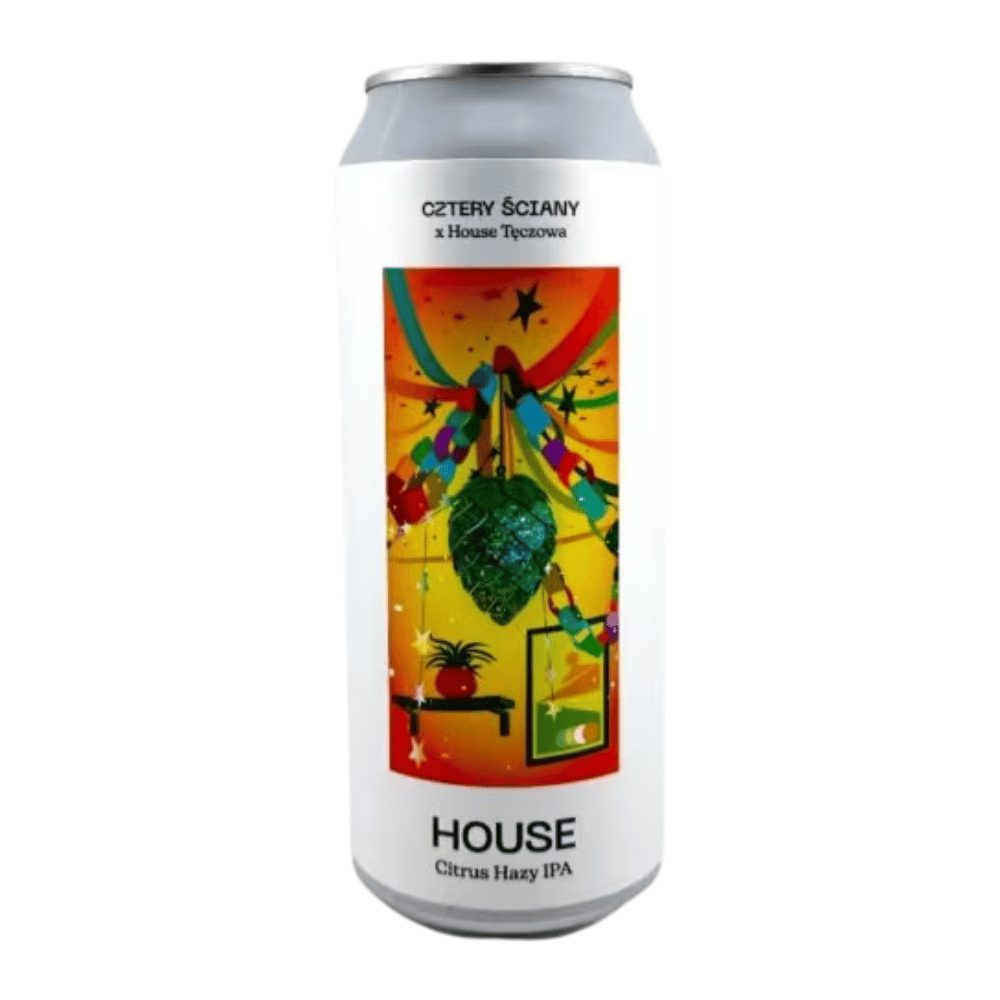 Piwo Browar Cztery Ściany House Hazy IPA 6% 500 ml