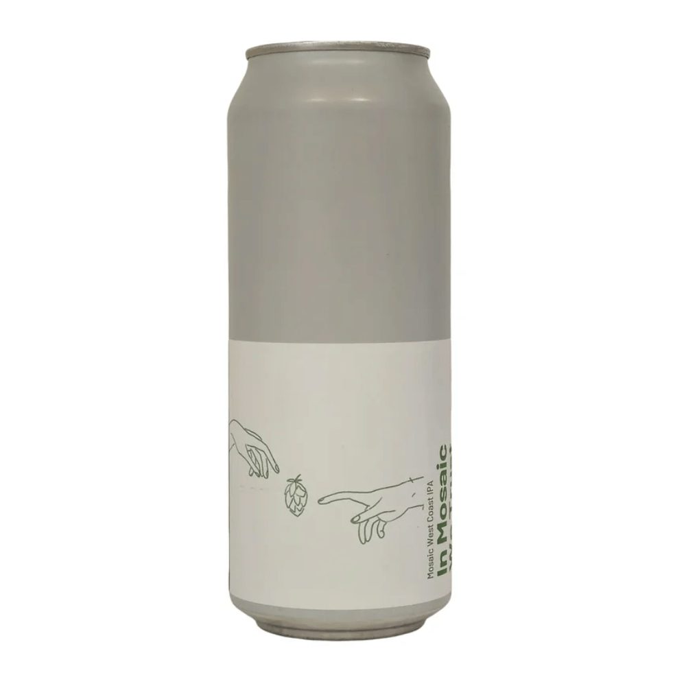 Piwo Ziemia Obiecana In Mosaic We Trust Mosaic West Coast IPA 6,5% 500 ml puszka