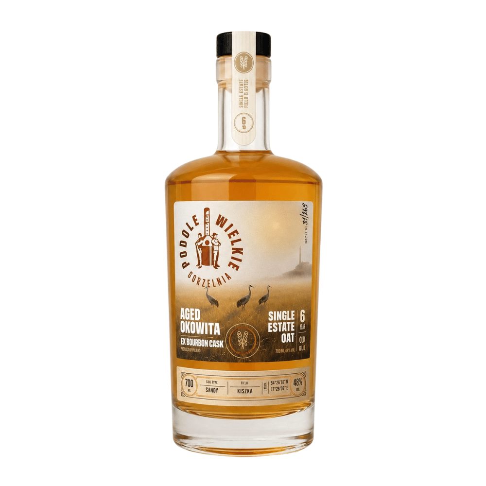 Okowita Podole Wielkie Starzony Owies 6YO Ex Bourbon 40% 700 ml