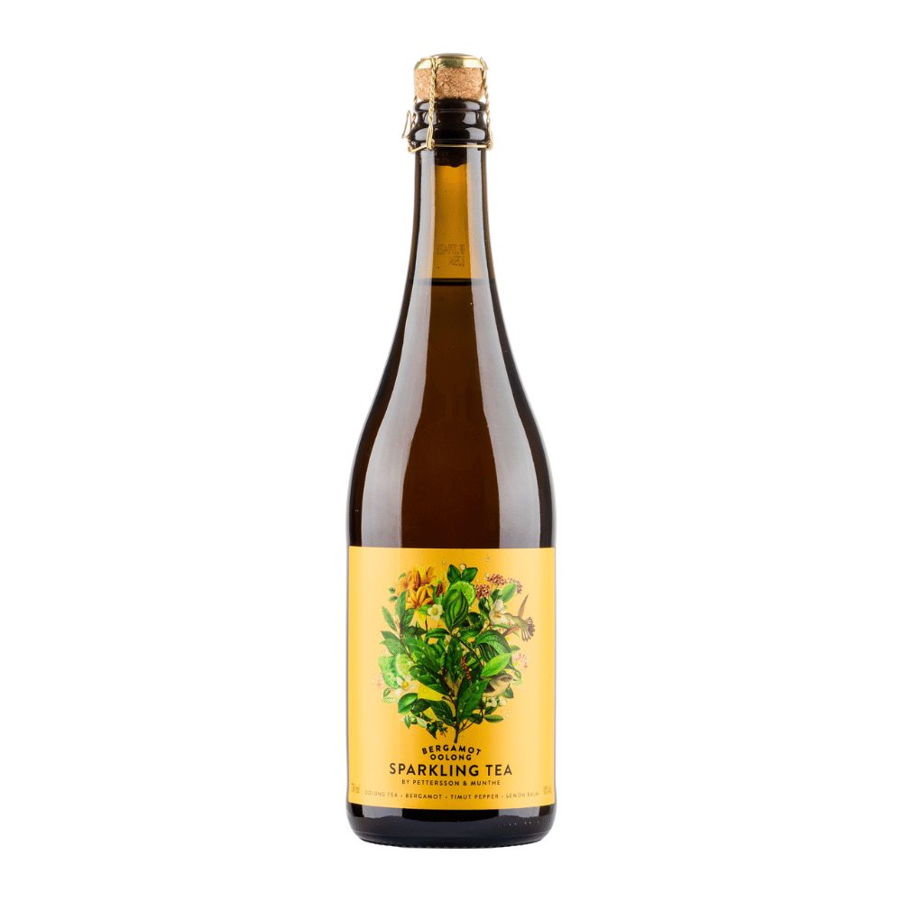 Napój Pettersson & Munthe Sparkling Tea Bergamot Oolong 0% 750 ml