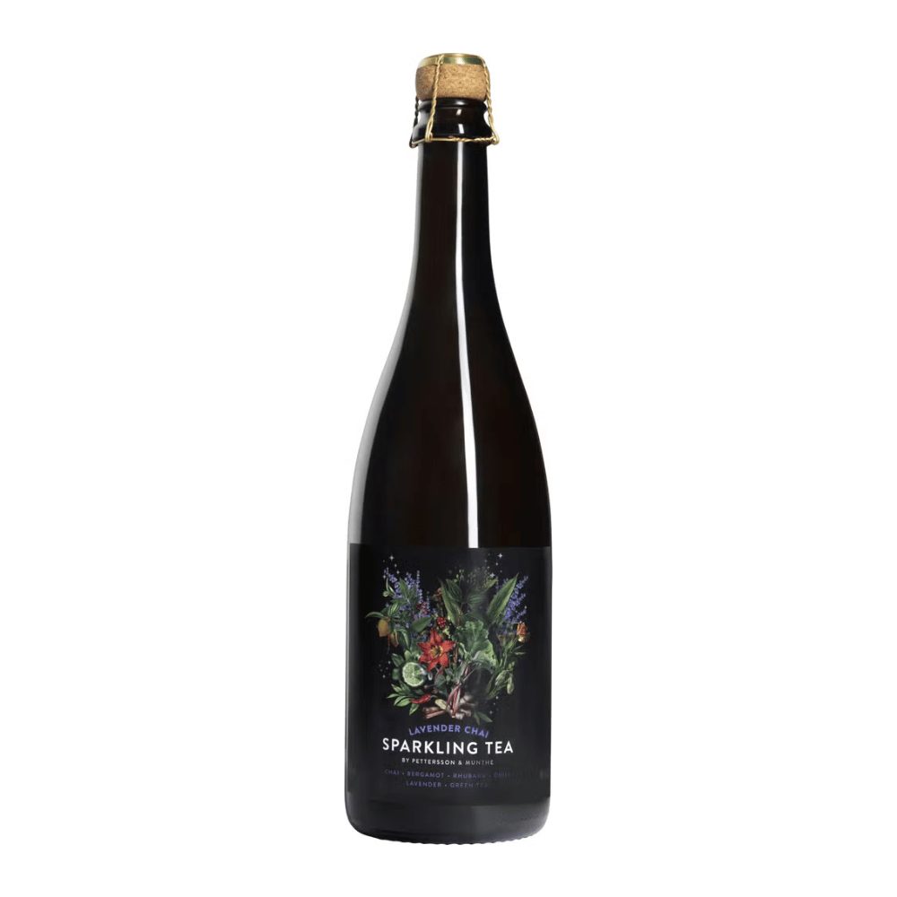 Napój Pettersson & Munthe Sparkling Tea Lavender Chai 0% 750 ml