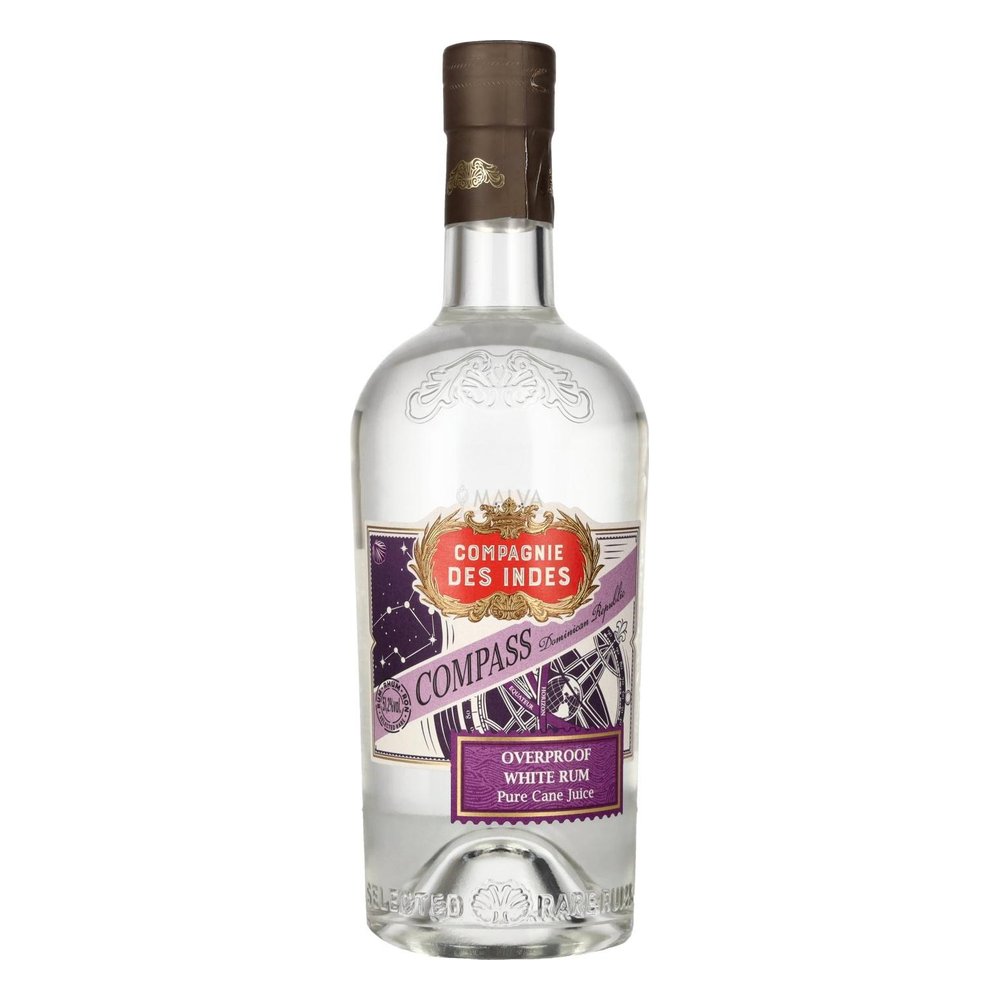 Rum Compagnie des Indes Compass Overproof White 51,2% 700 ml