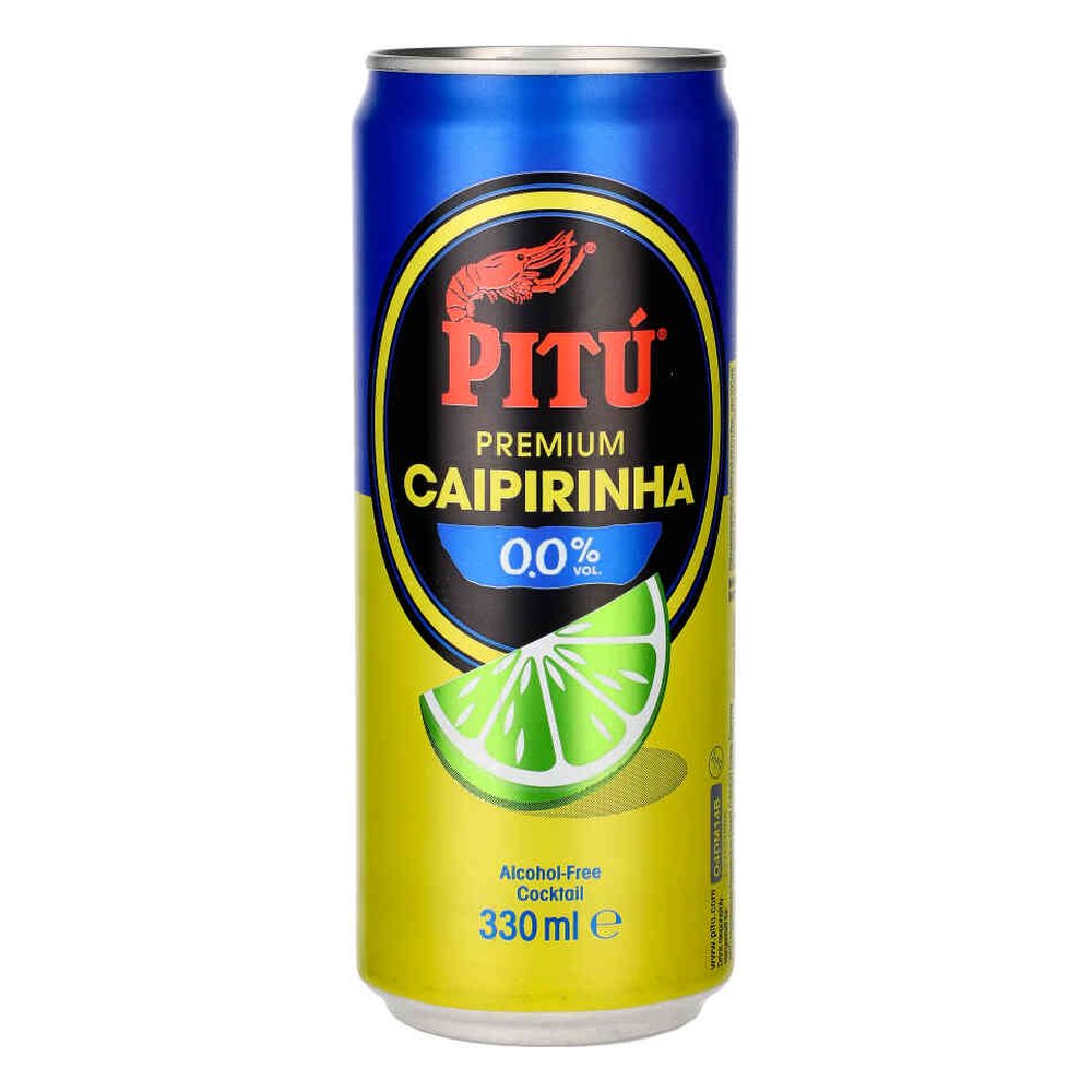 Pitu Rtd Caipirinha Alcohol Free 0% 330 ml Puszka