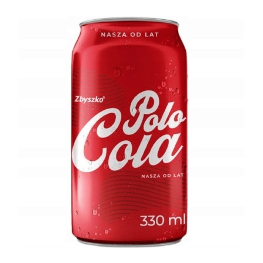 Napój Zbyszko Polo Cola 330 ml puszka DRS