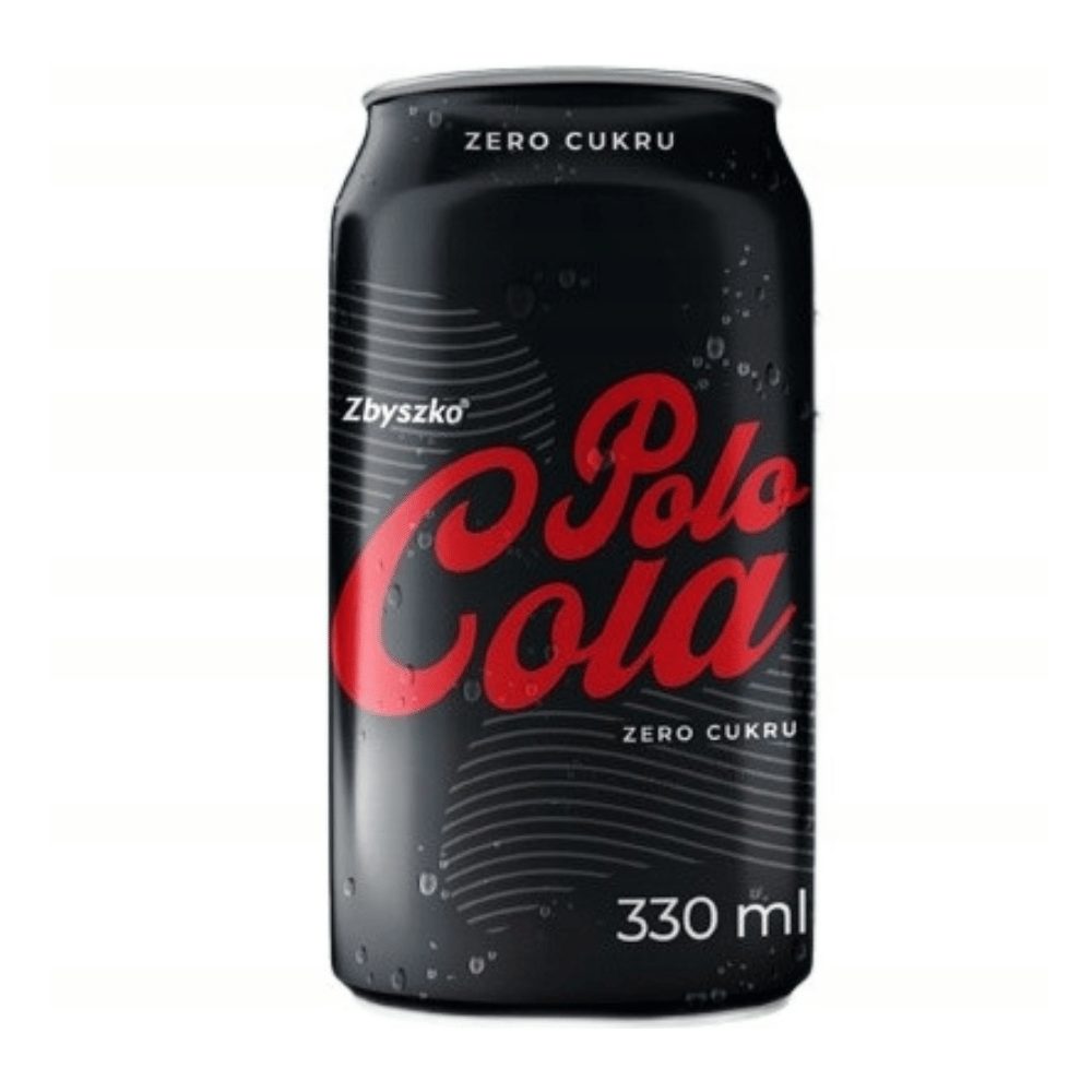Napój Zbyszko Polo Cola Zero 330 ml puszka DRS