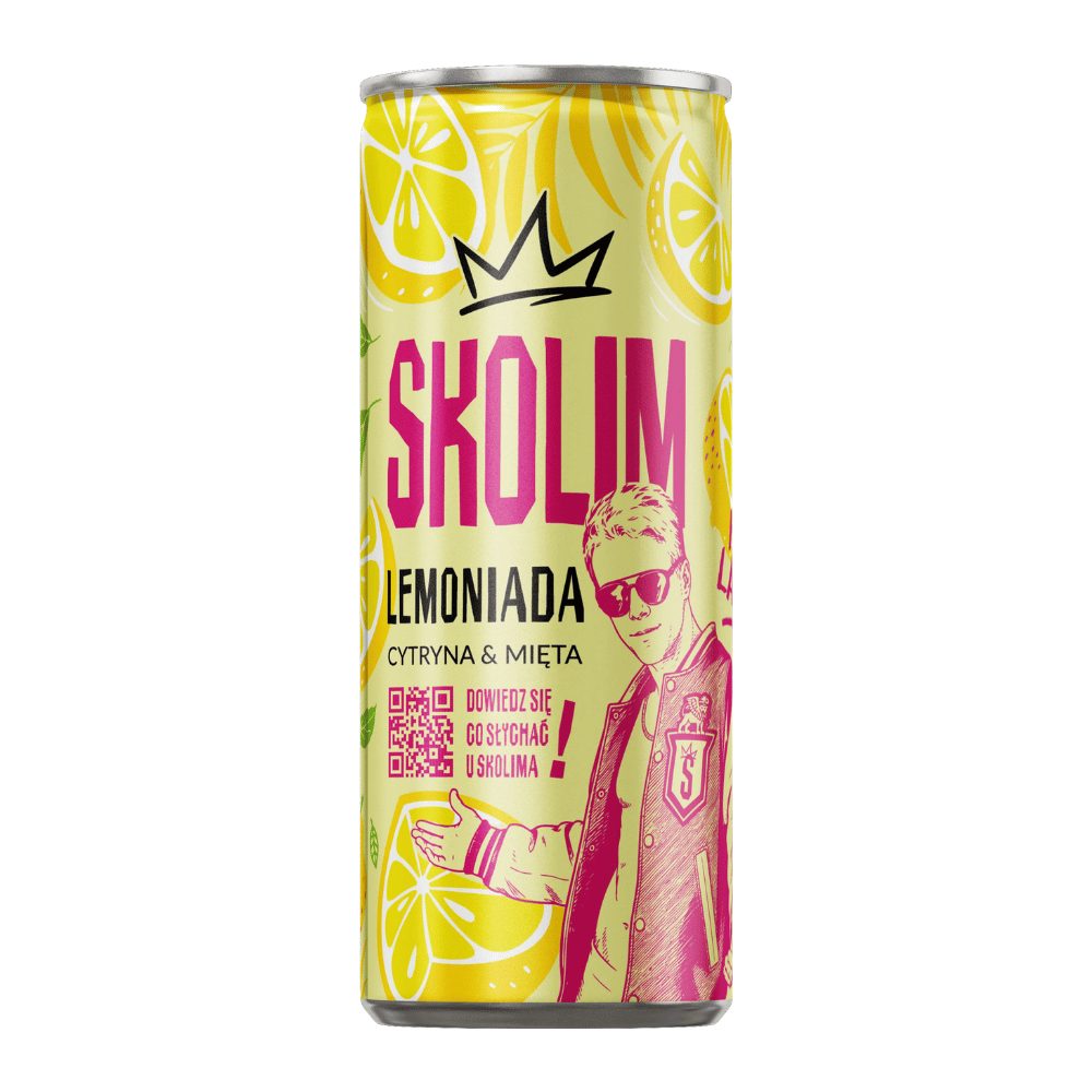 Napój Skolim Lemoniada Cytryna Mięta 250 ml