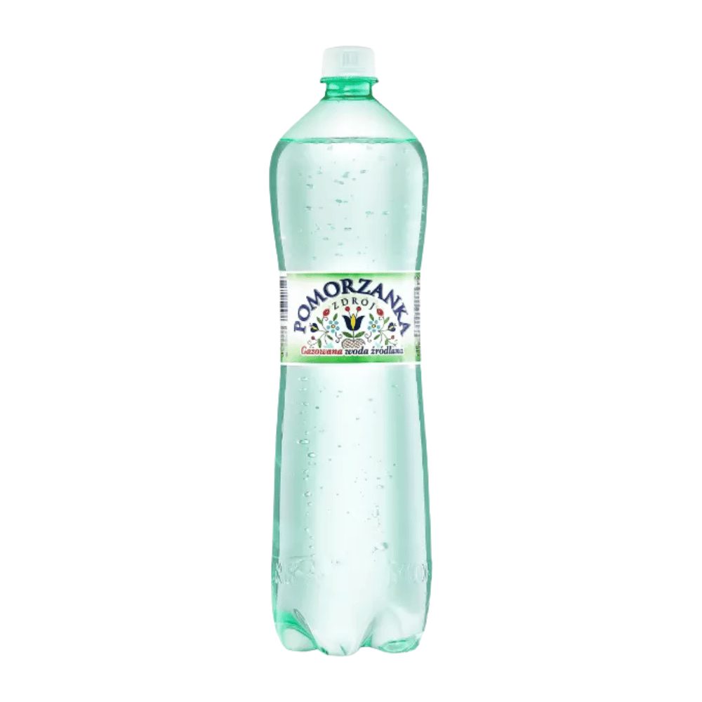 Woda Pomorzanka gazowana 1500 ml DRS