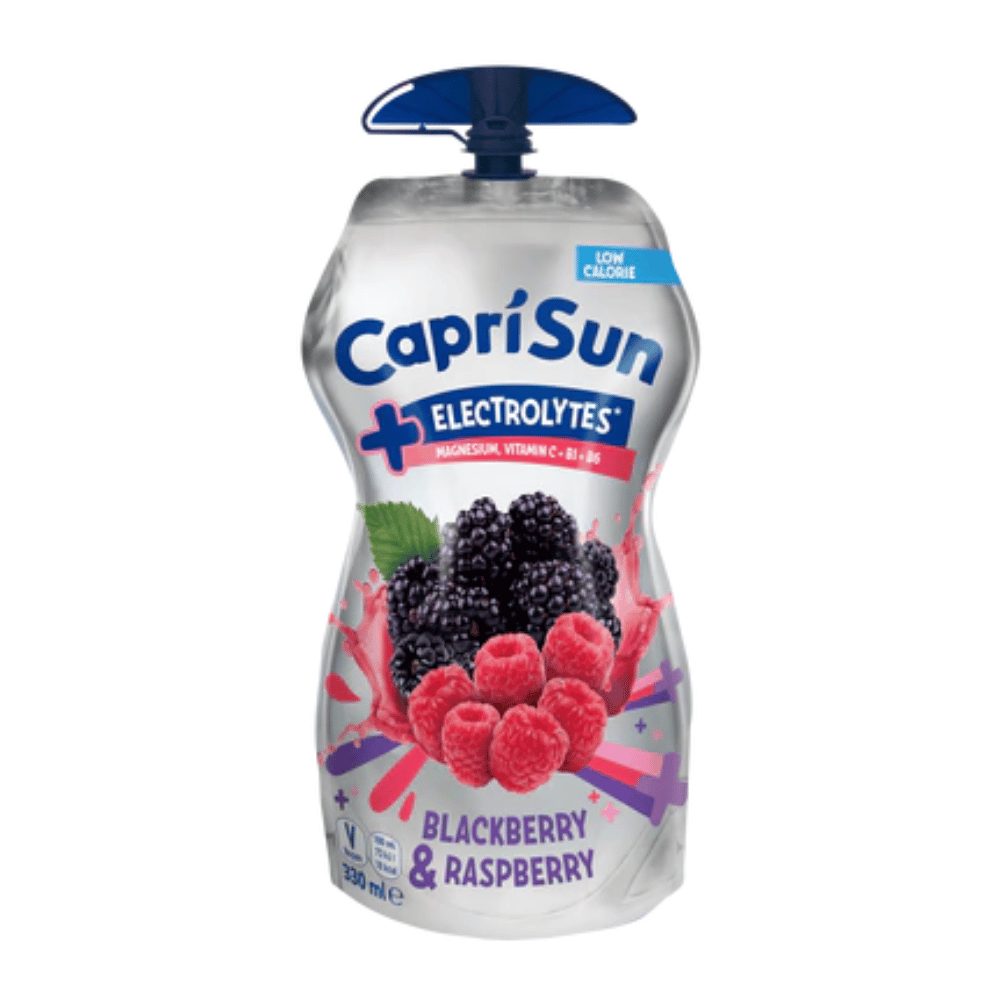 Napój Capri-Sun + Electrolytes Blackberry & Raspberry 330 ml