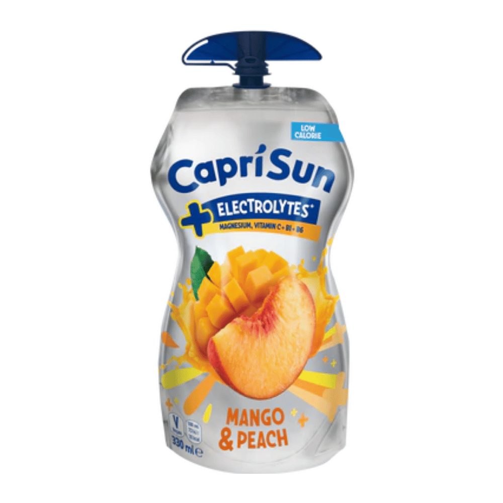 Napój Capri-Sun + Electrolytes Mango & Peach 330 ml