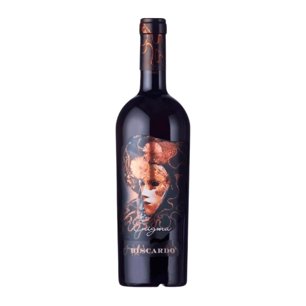 Wino Biscardo Enigma Appassimento Sangiovese Rubicone 15% czerwone wytrawne 750 ml