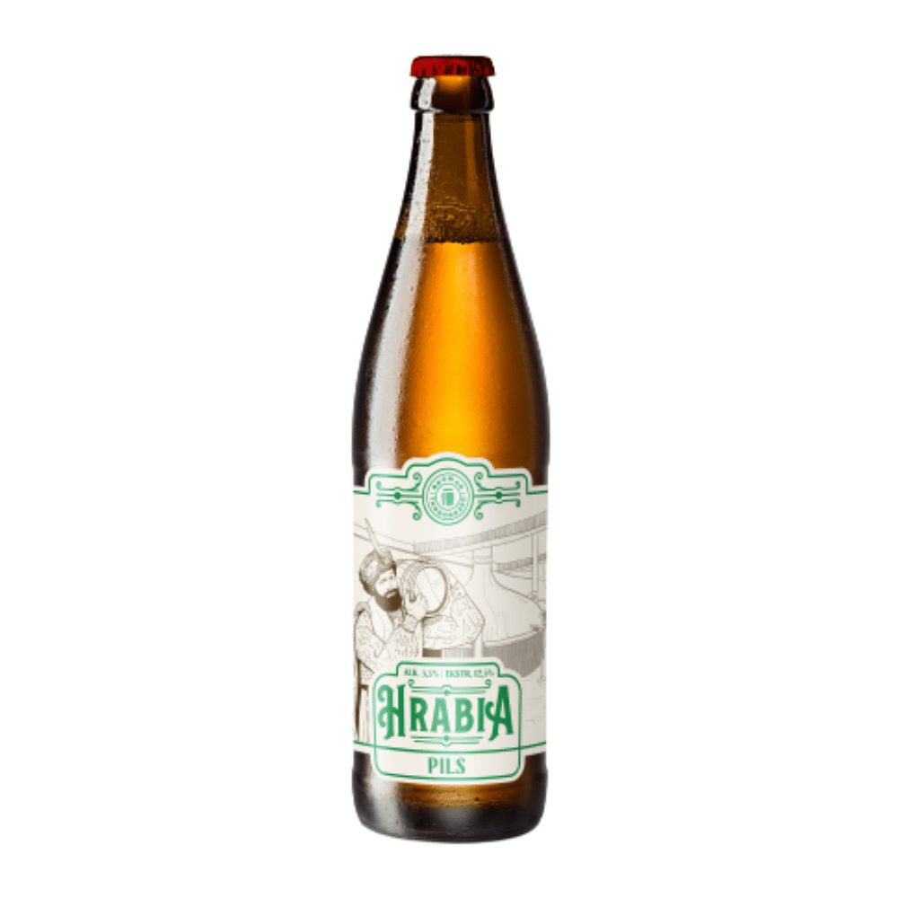 Piwo Hrabia Klasyczny Pils 5,5% 500 ml