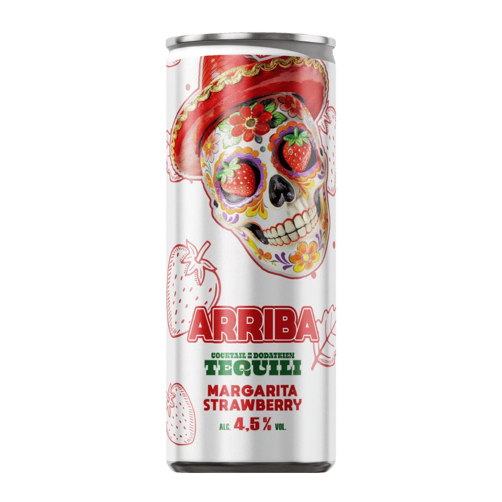 RTD Arriba Margarita Strawberry 4,5% 330 ml