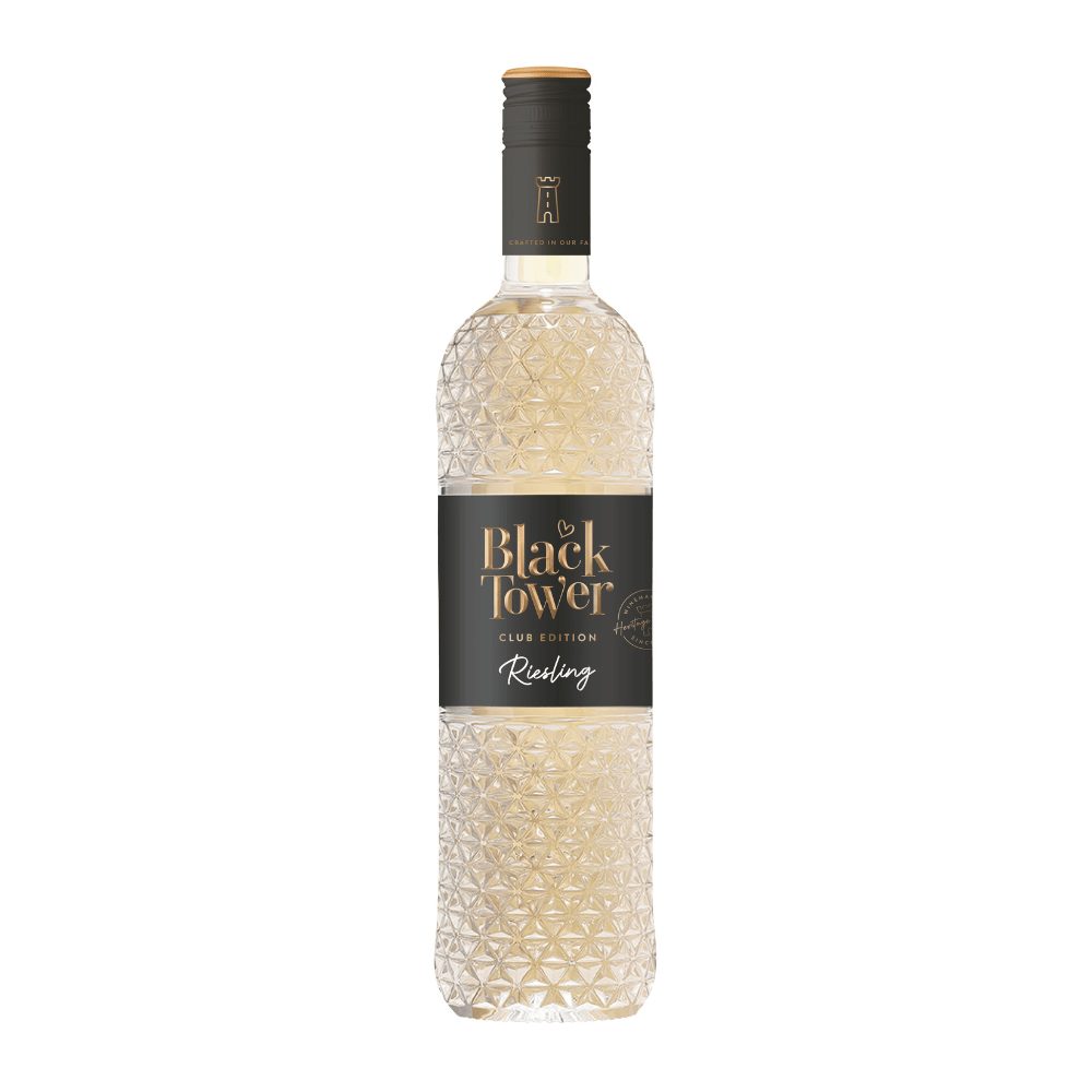 Wino Black Tower Club Edition Riesling 11,5% białe półwytrawne 750 ml