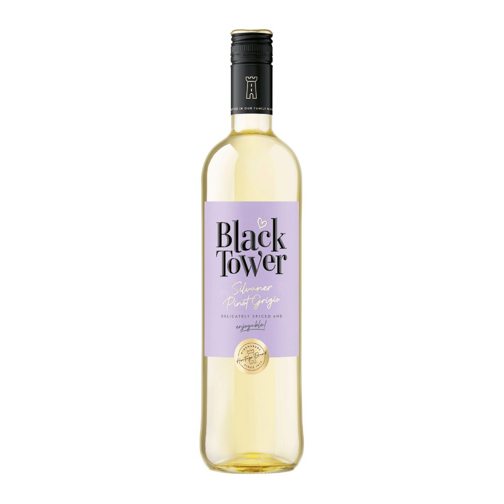 Wino Black Tower Silvaner Pinot Grigio 11% białe pólwytrawne 750 ml