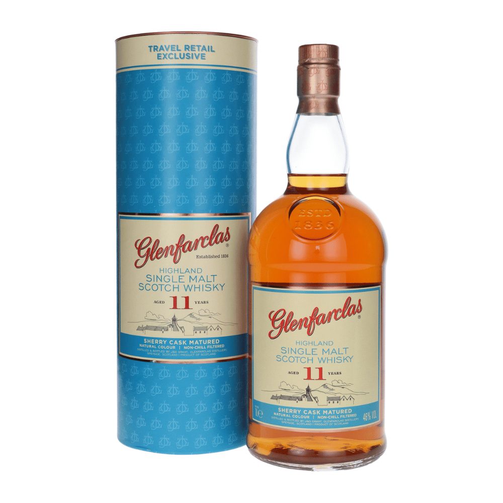 Whisky Glenfarclas 11YO Sherry Cask Matured 46% 1000 ml