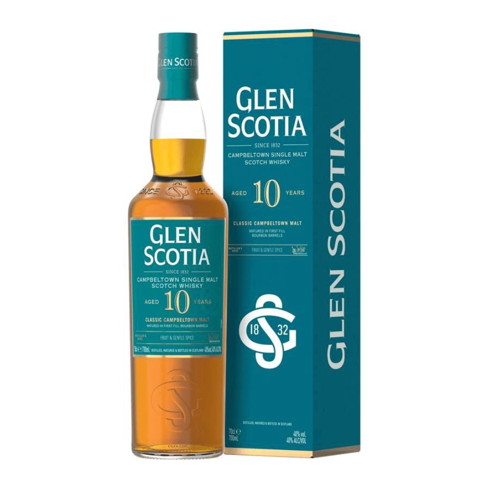Whisky Glen Scotia Unpeated 10 YO 40% 700 ml kartonik