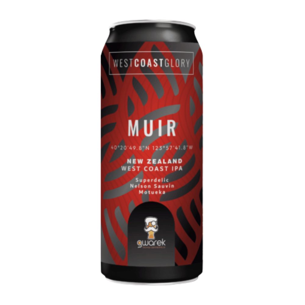 Piwo Gwarek Muir New Zealand West Coast IPA 6,8% 500 ml Puszka