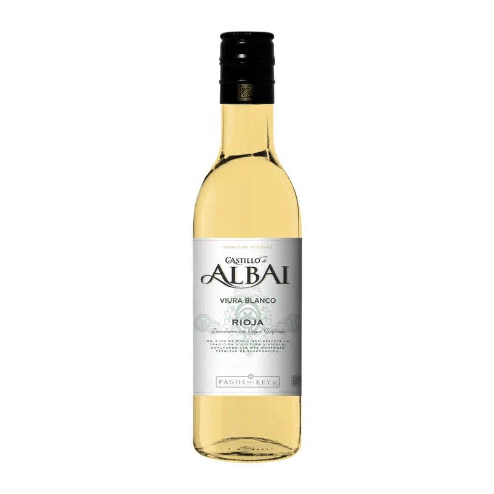 Wino Castillo de Albai Viura DOC Rioja 12,5% białe wytrawne 187 ml
