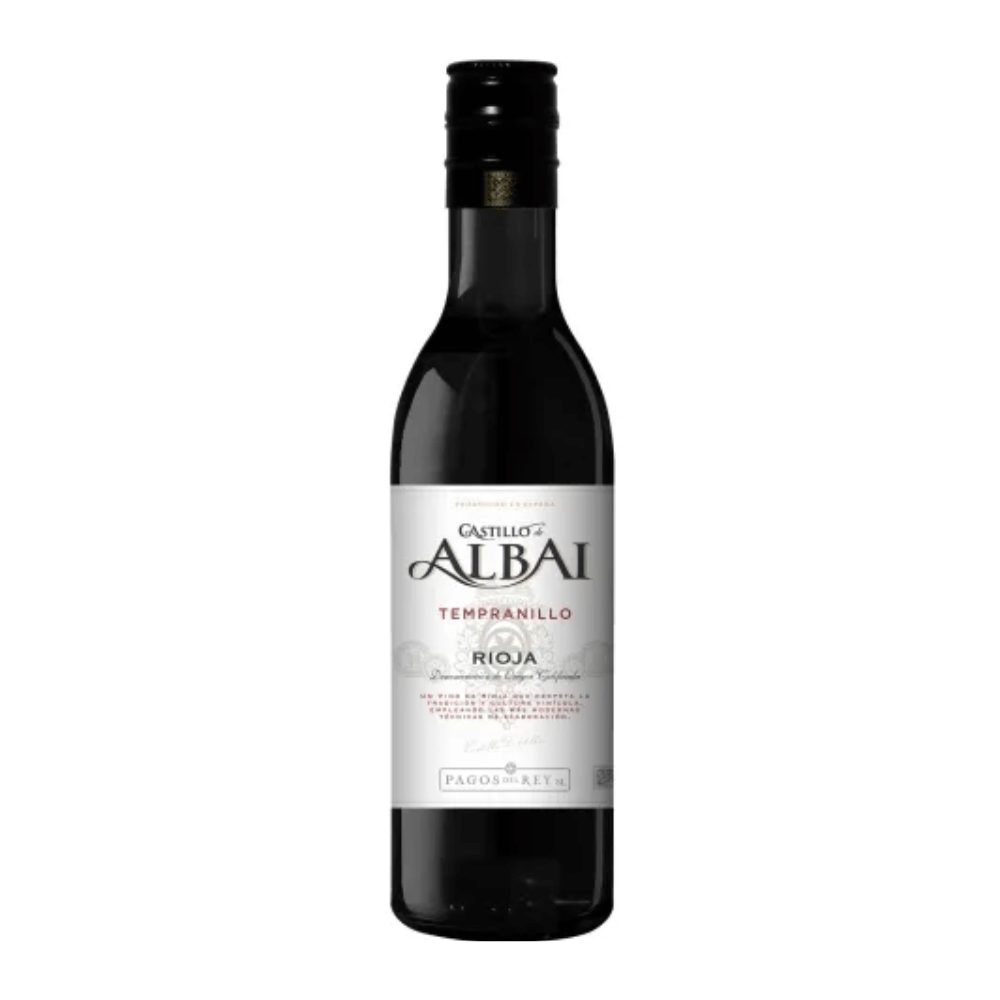 Wino Castillo de Albai Crianza DOC Rioja 13% czerwone wytrawne 187 ml
