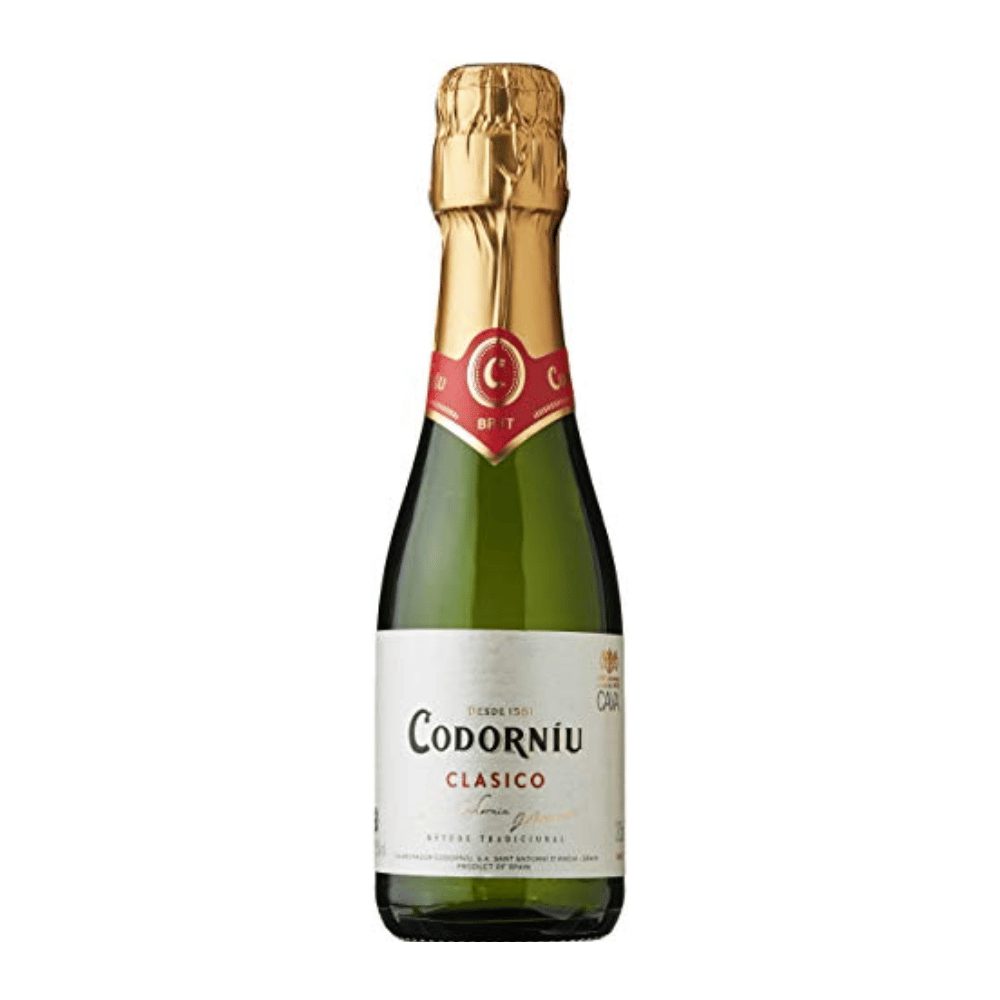 Wino Musujące Codorniu Clasico Brut Cava 11,5% białe wytrawne 200 ml