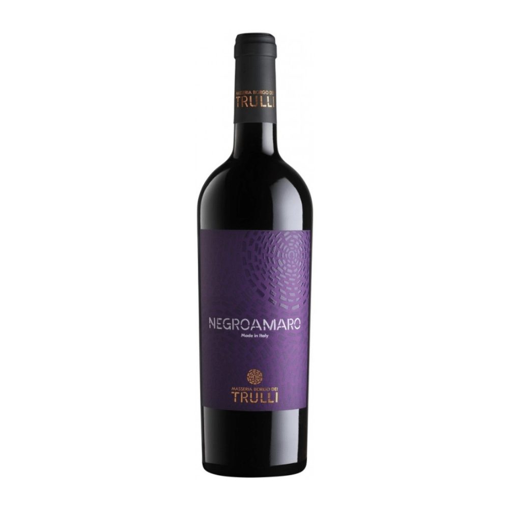 Wino Borgo dei Trulli Negroamaro 13% czerwone wytrawne 750 ml