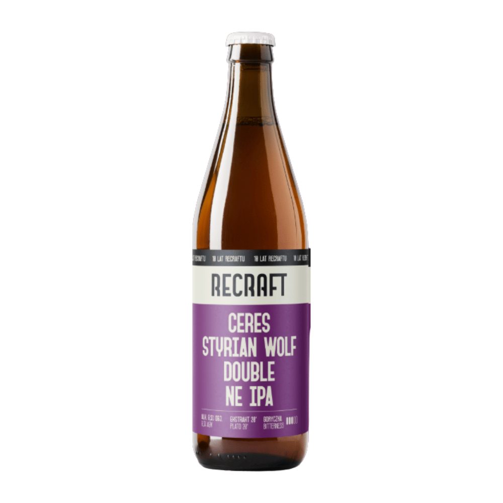 Piwo Recraft Ceres & Wolf Double NEIPA 8,5% 500 ml