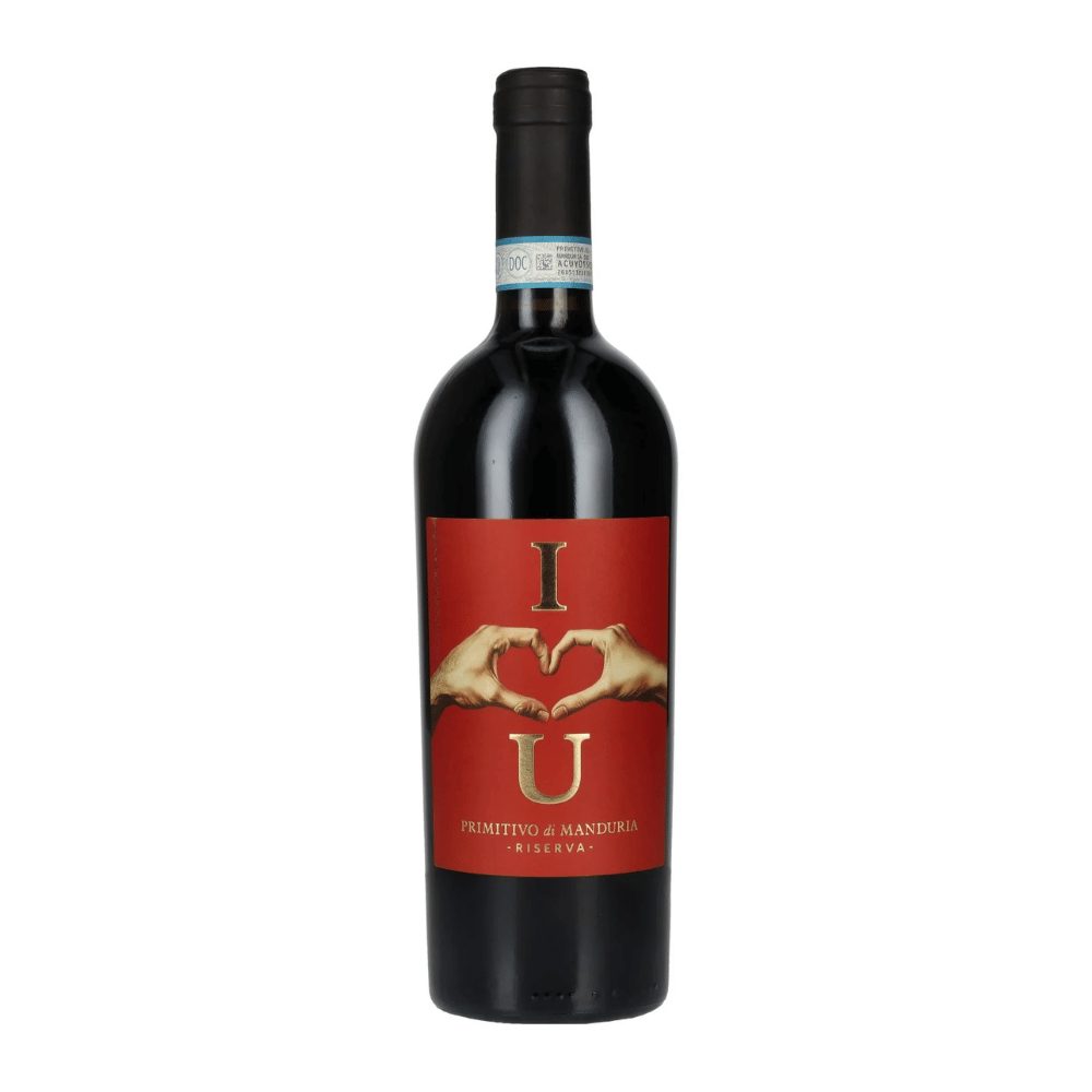 Wino I  Love You  Primitivo di Manduria Riserva DOC 14% czerwone wytrawne 750 ml