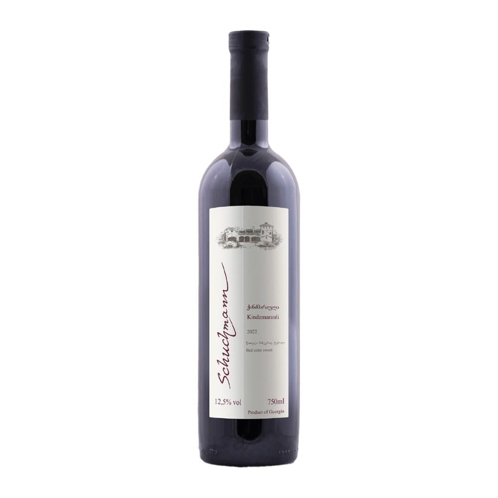 Wino Schuchmann Kindzmarauli 2015 12,5% czerwone półsłodkie 750 ml