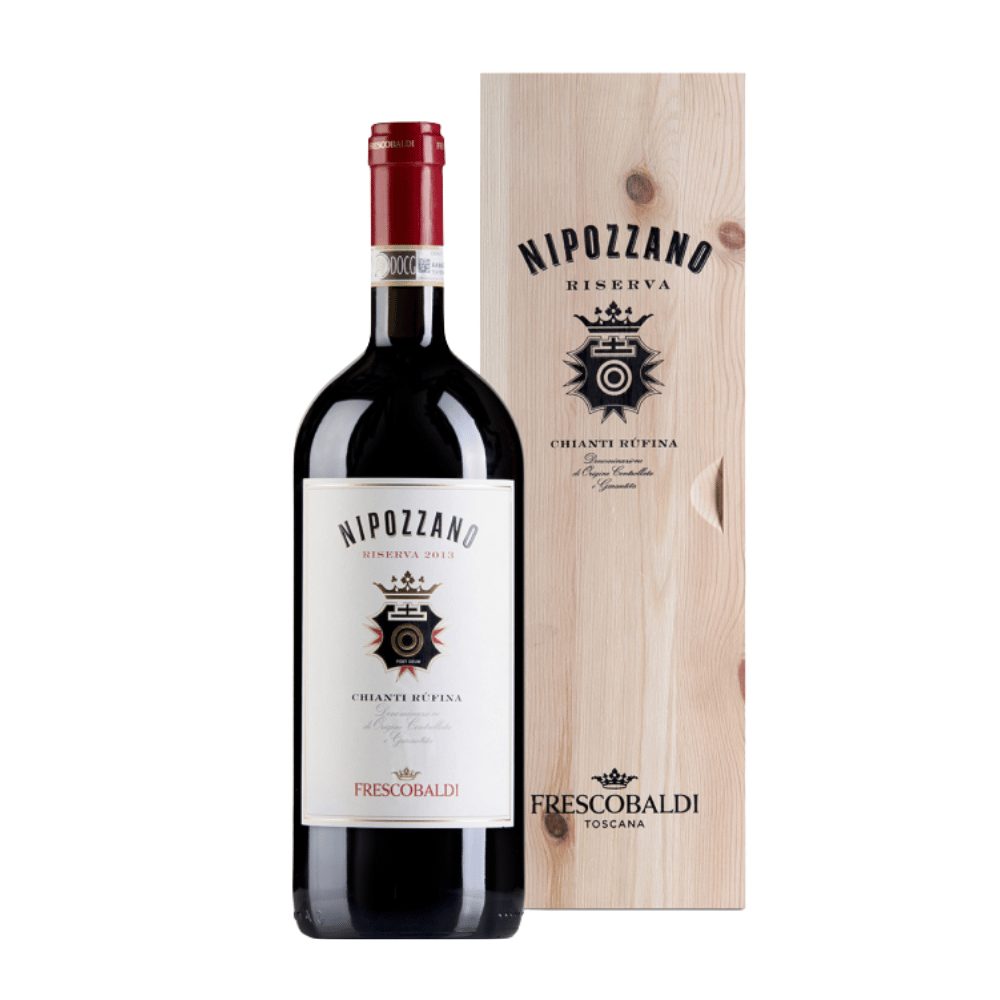 Wino Nipozzano Chianti Rufina Riserva 13% czerwone wytrawne 1500 ml skrzynka