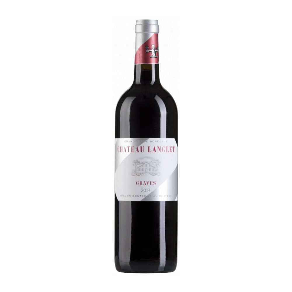 Wino Chateau Langlet Graves 13% czerwone wytrawne  750 ml