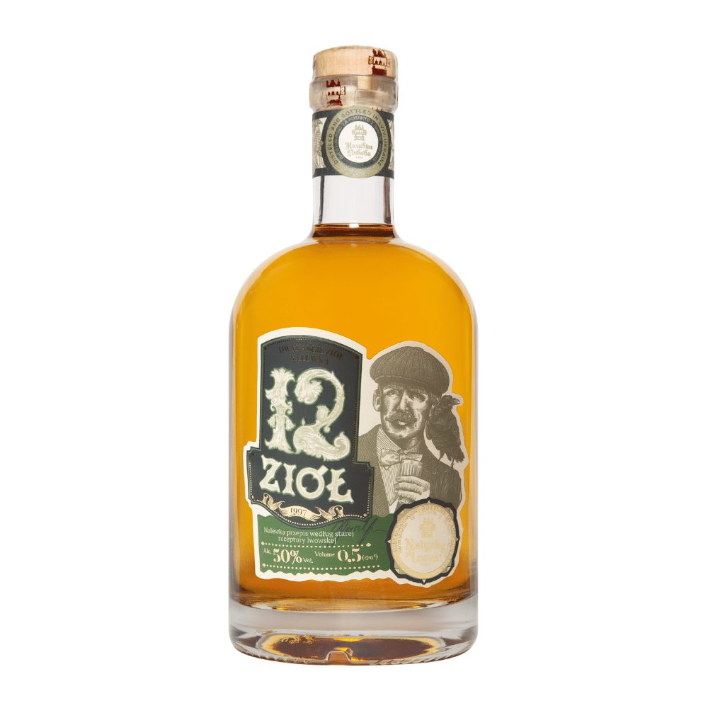 Nalewki ze Lwowa 12 Ziół 50% 500 ml