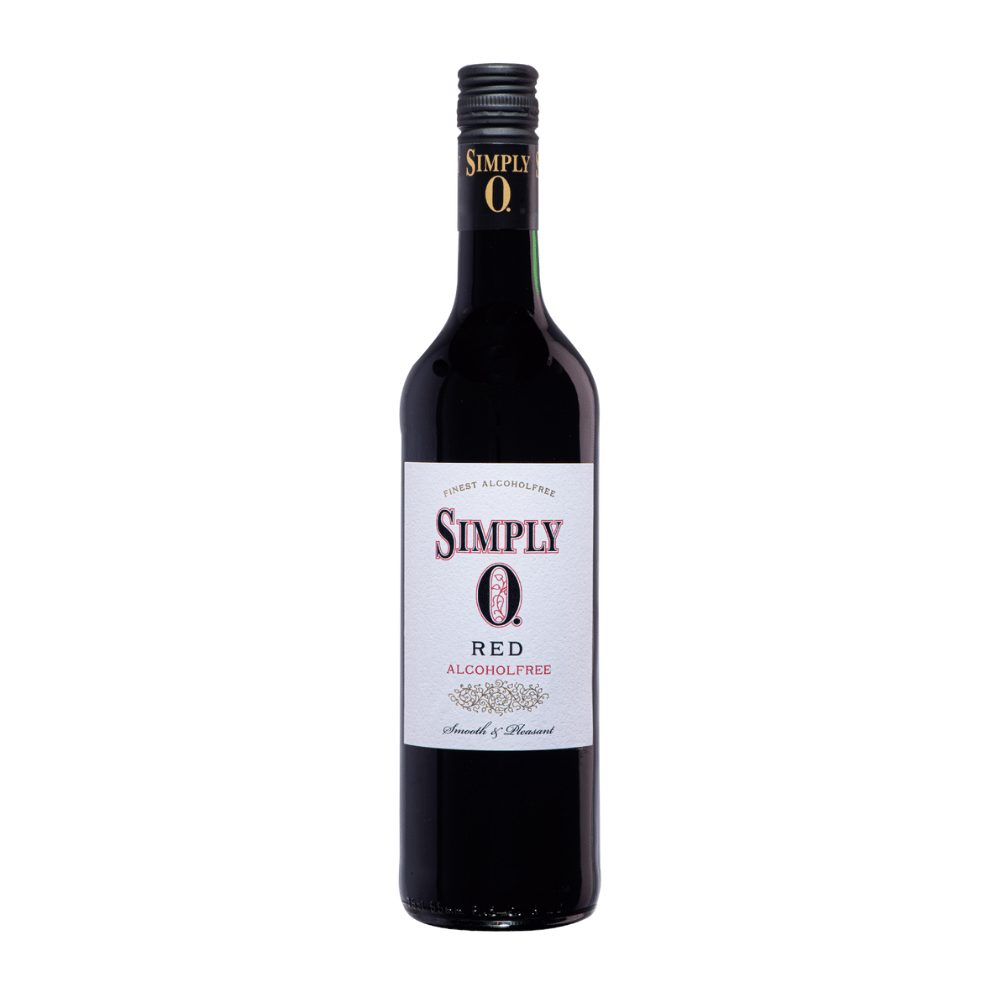 Wino Simply 0 Red 0% czerwone półsłodkie 750 ml