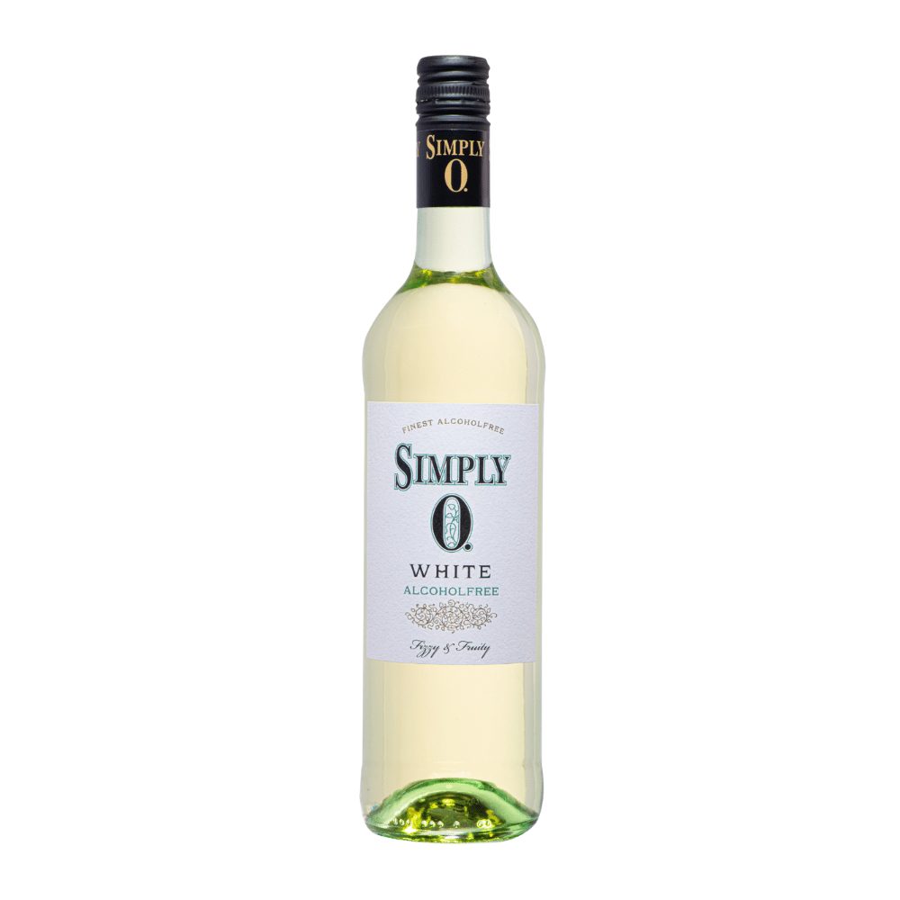 Wino Simply 0 White 0% białe półsłodkie 750 ml