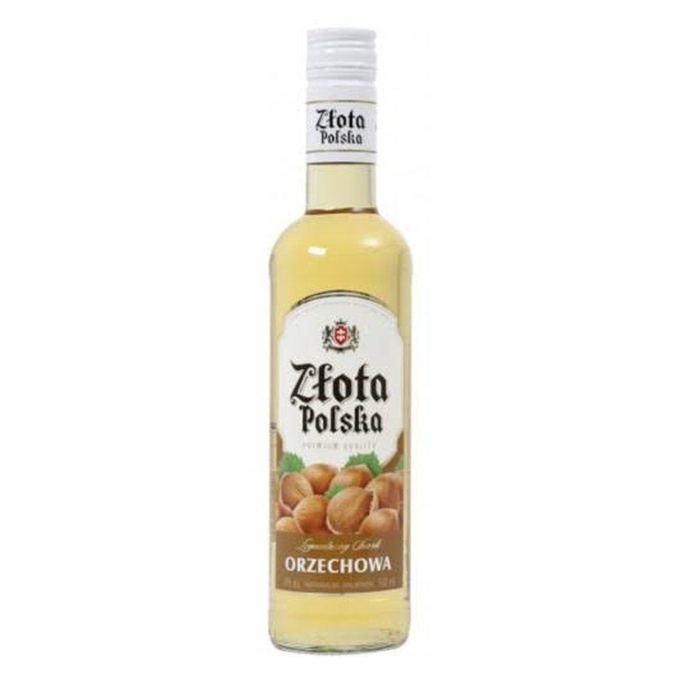 Wódka Złota Polska Orzechowa 28% 200 ml