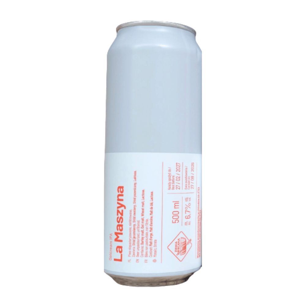 Piwo Ziemia Obiecana La Maszyna Oatcream IPA 6,7% 500 ml puszka