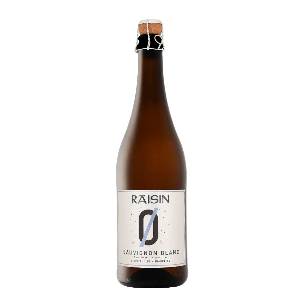 Wino musujące Raisin Sparkling Sauvignon 0% białe wytrawne 750 ml